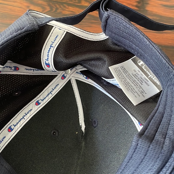 Champion baseball hat blue nylon - Picture 6 of 9